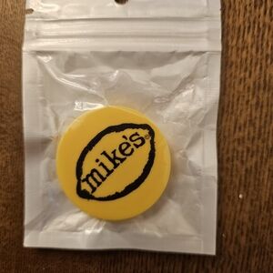Mike's Yellow Lemon Logo Popsocket